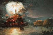 Jan Bogumil Plersch, Fireworks in honor of Catherine II in 1787.